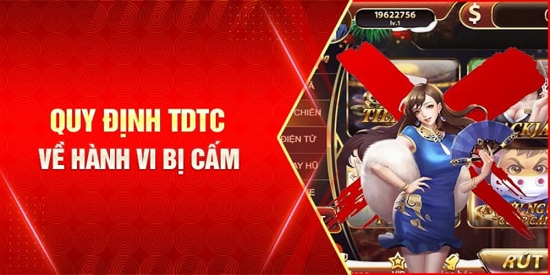 Điều Khoản Sử Dụng TDTC về hành vi bị cấm truy cập