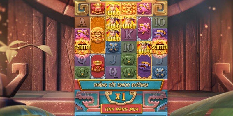 Giao diện game của PG slot hiện đại