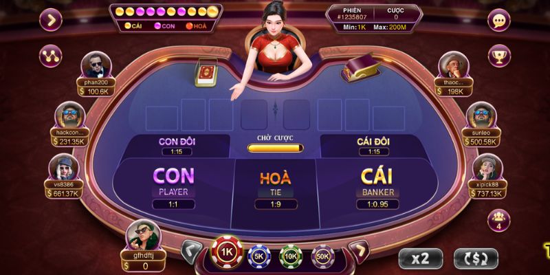 Baccarat là game bài hấp dẫn nhất trong sảnh live casino